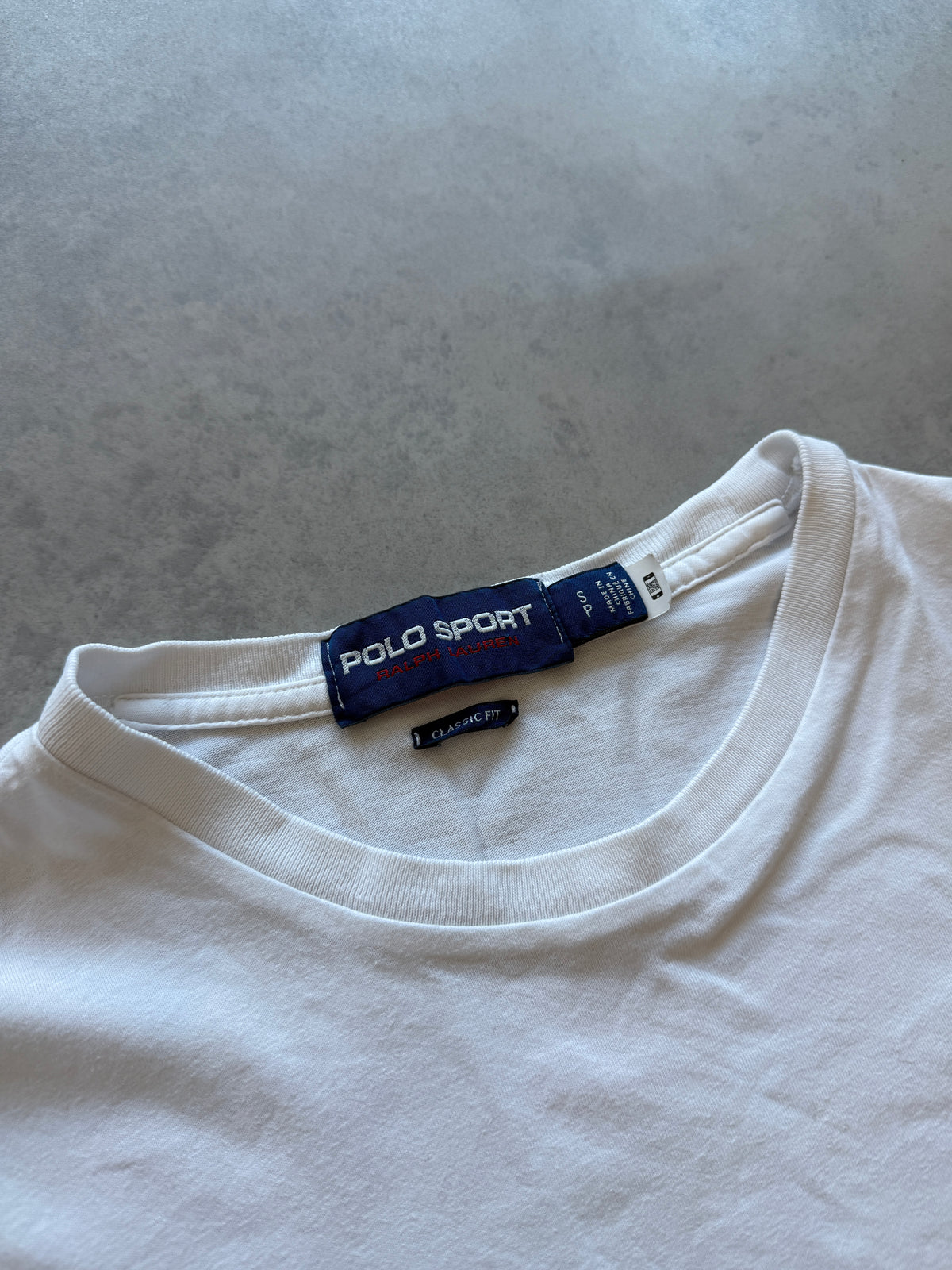 Polo Sport Ralph Lauren muška vintage bijela majica (S)