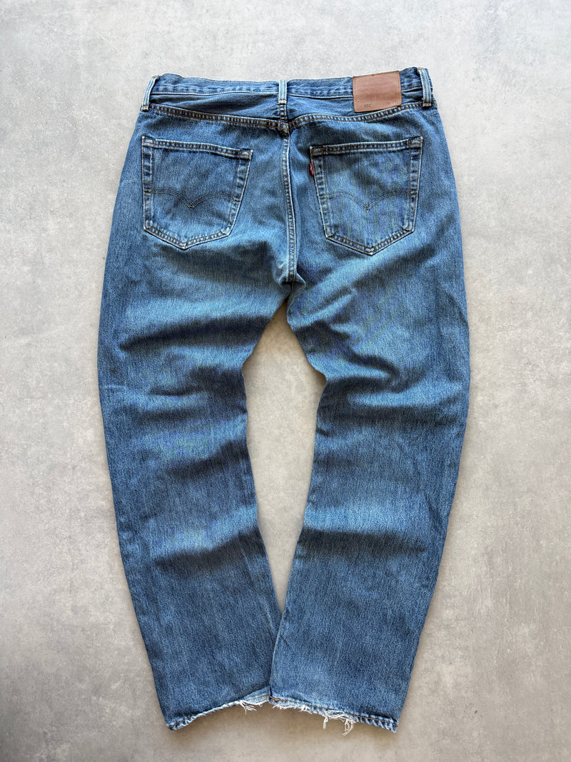 Levis 501 muške plave farmerke (36x32)