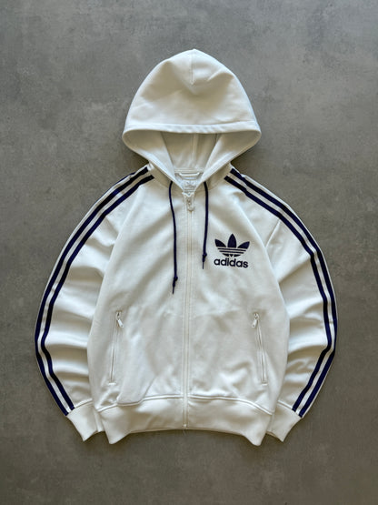 Adidas retro ženska oversized bijela dukserica (S)