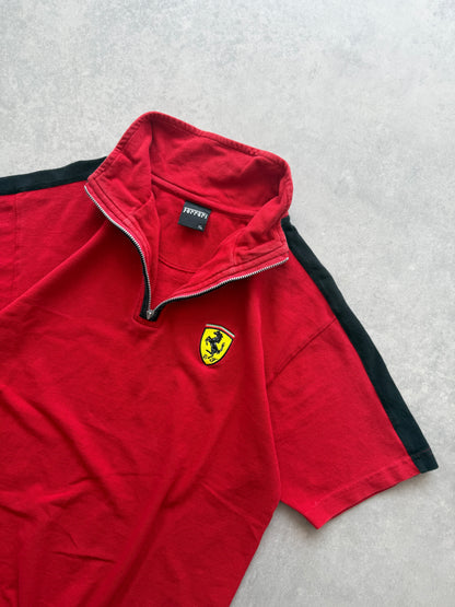 Ferrari vintage muška 1/3 zip majica (M)