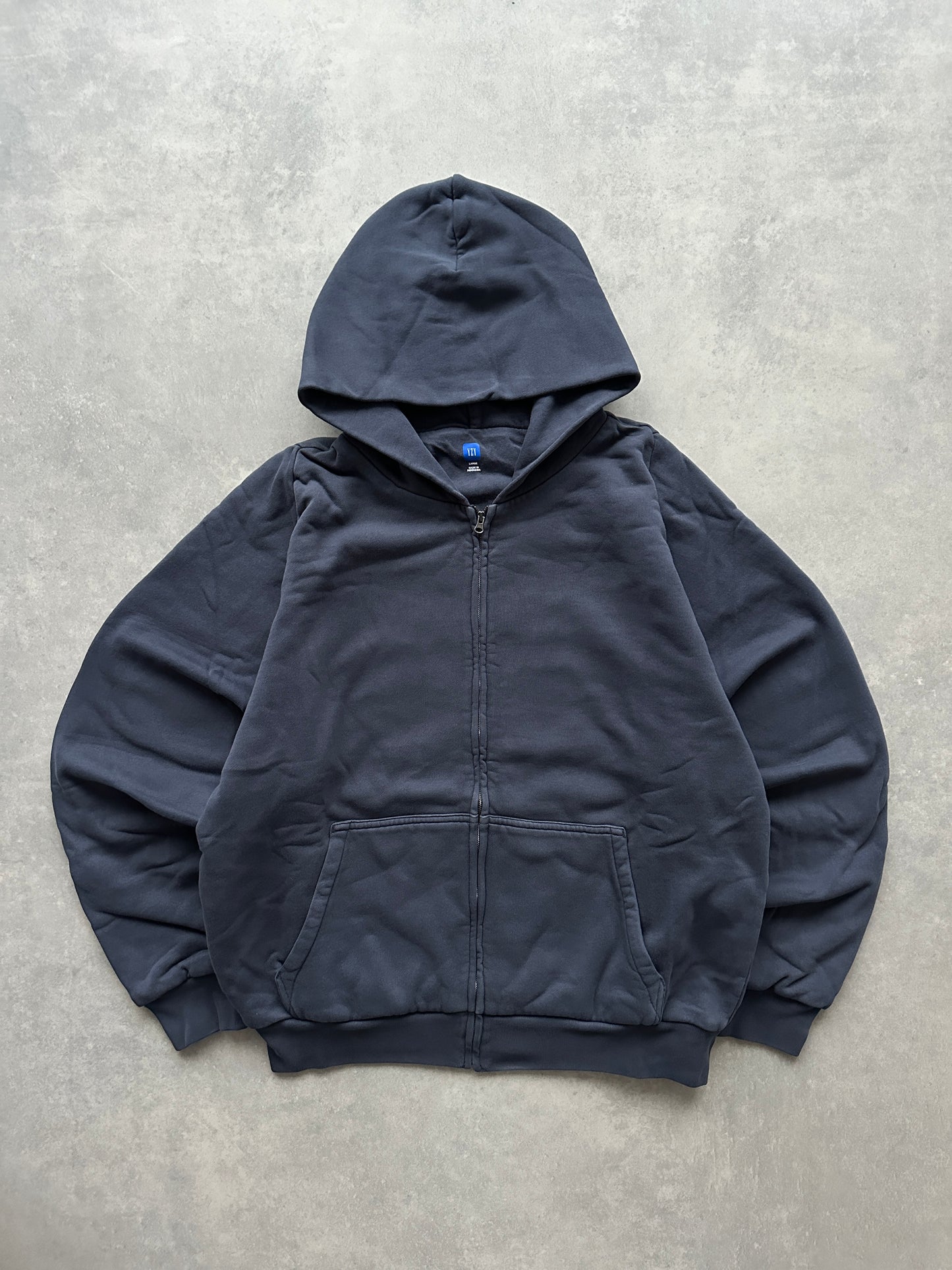 Yeezy x Gap Navy Blue Zip Up muška dukserica (S, L, XL)