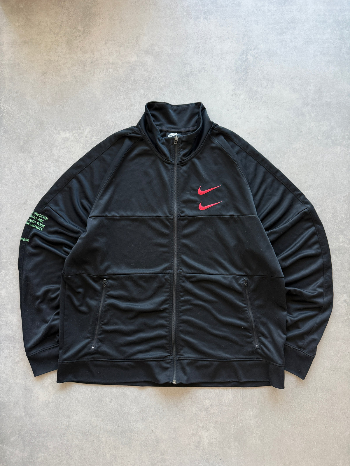 Nike Swoosh muška crna dukserica (XXL)