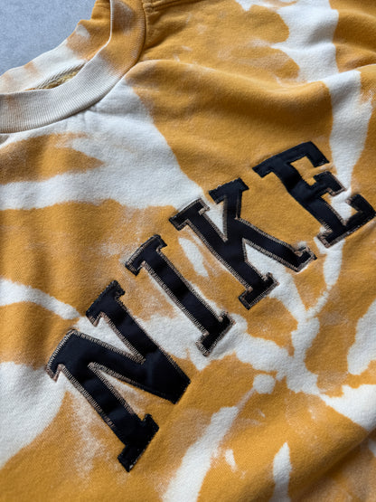 Nike vintage 90s muška oversized bleach dye dukserica (XL)