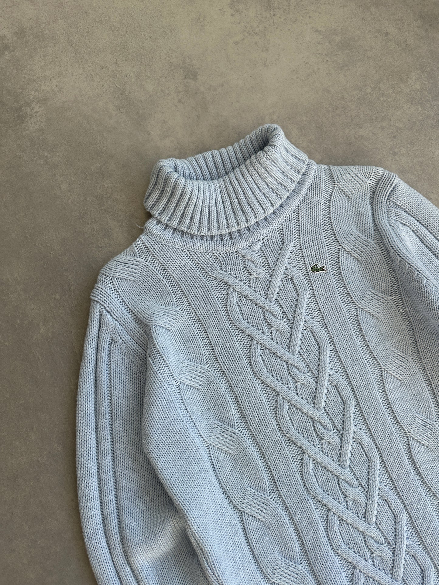 Lacoste vintage ženski rolka džemper (M)