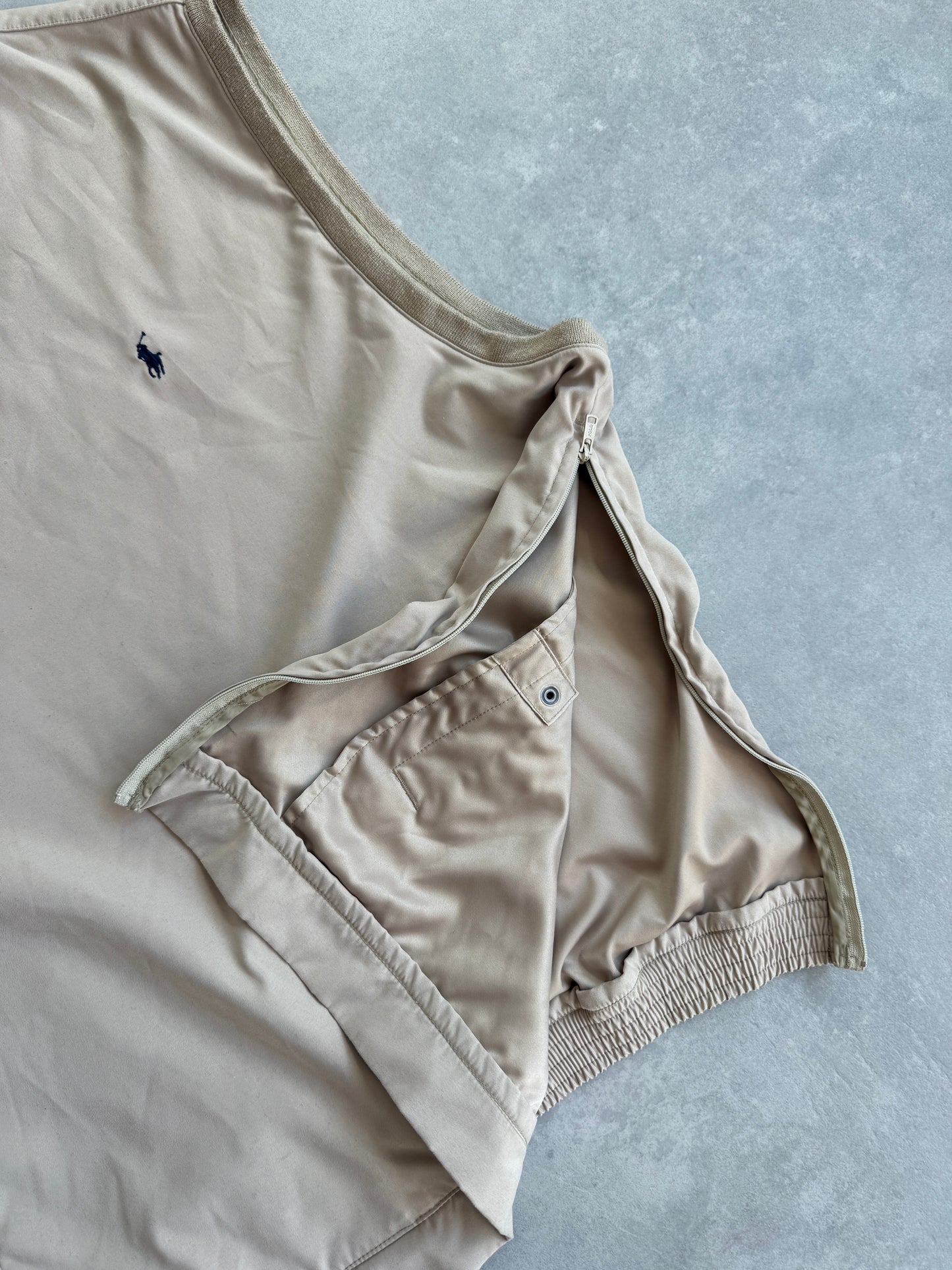 Polo by Ralph Lauren vintage muški šuškavi Golf prsluk (XL)