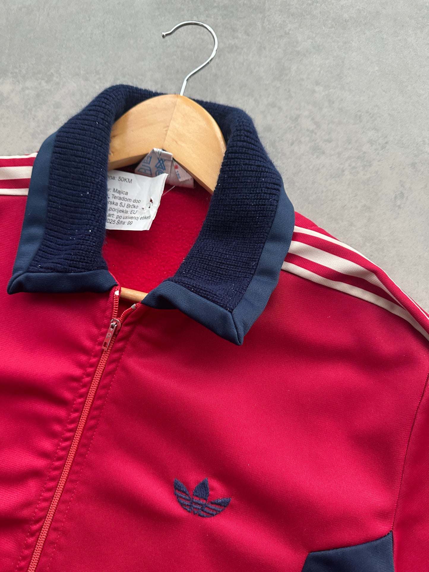 Adidas 80s muška crvena dukserica (L)