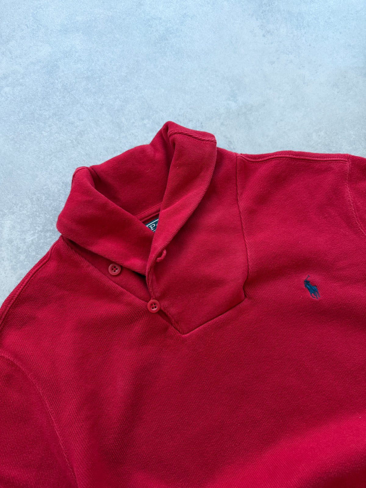 Polo by Ralph Lauren shawl vintage muški džemper (M)