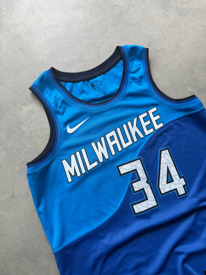 Nike x Milwaukee Bucks Antetokounmpo 20/21 muški NBA dres (M)