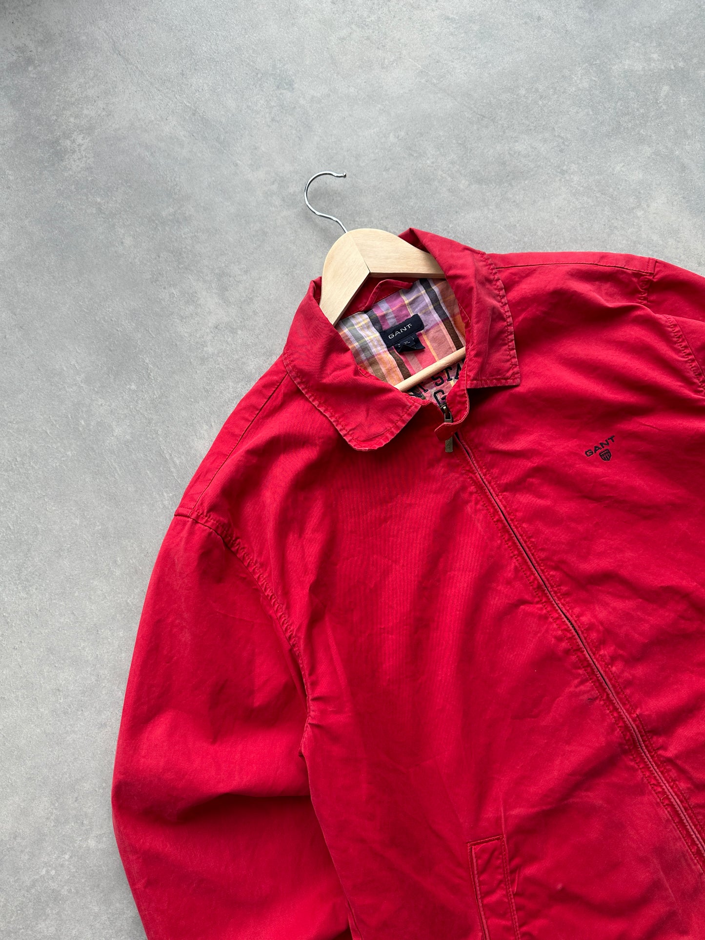 Gant muška crvena harrington jakna (XL)