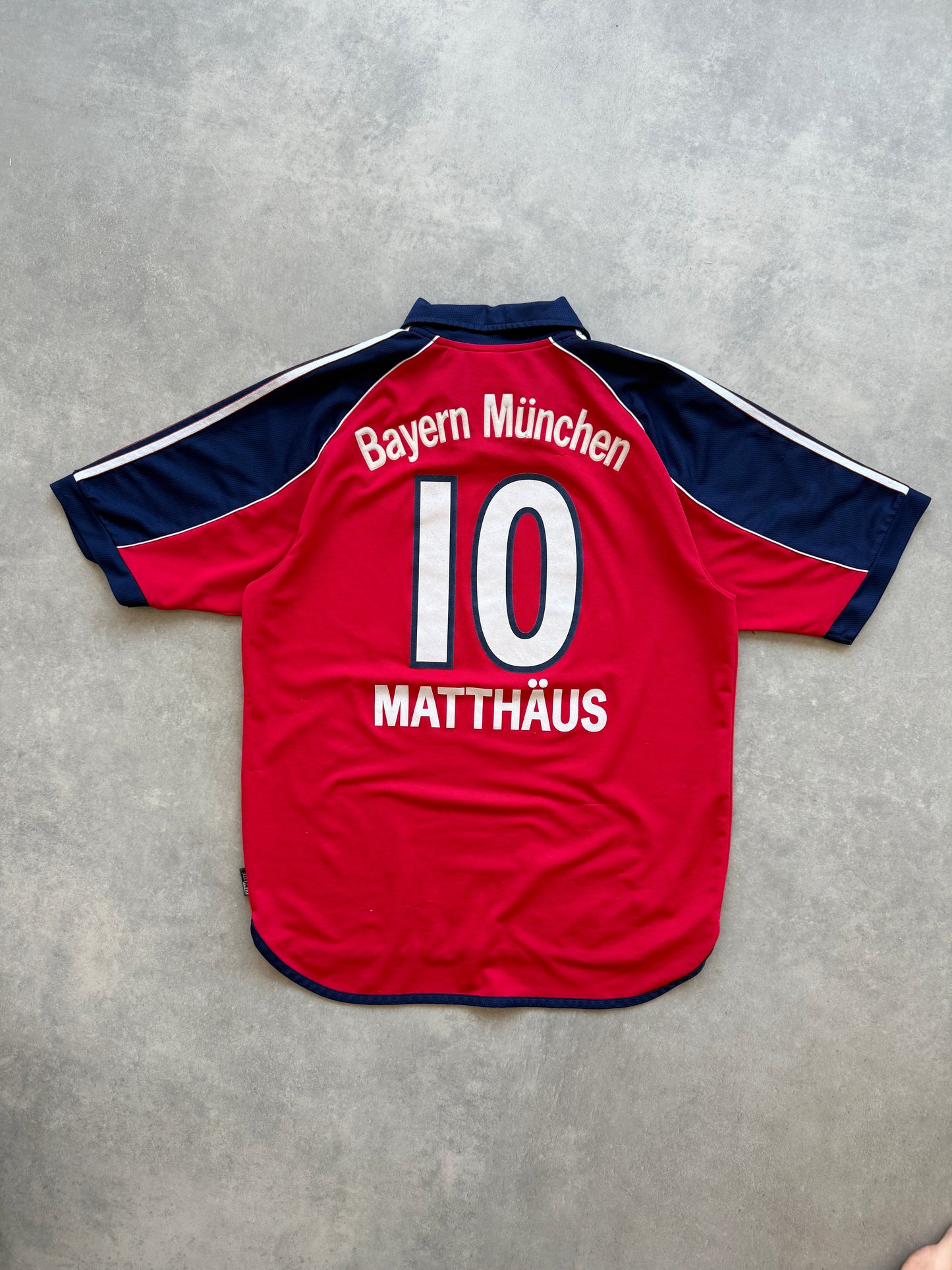 Adidas x Bayern Munchen 99/01 Home Kit Lothar Matthaus vintage muški dres (L)