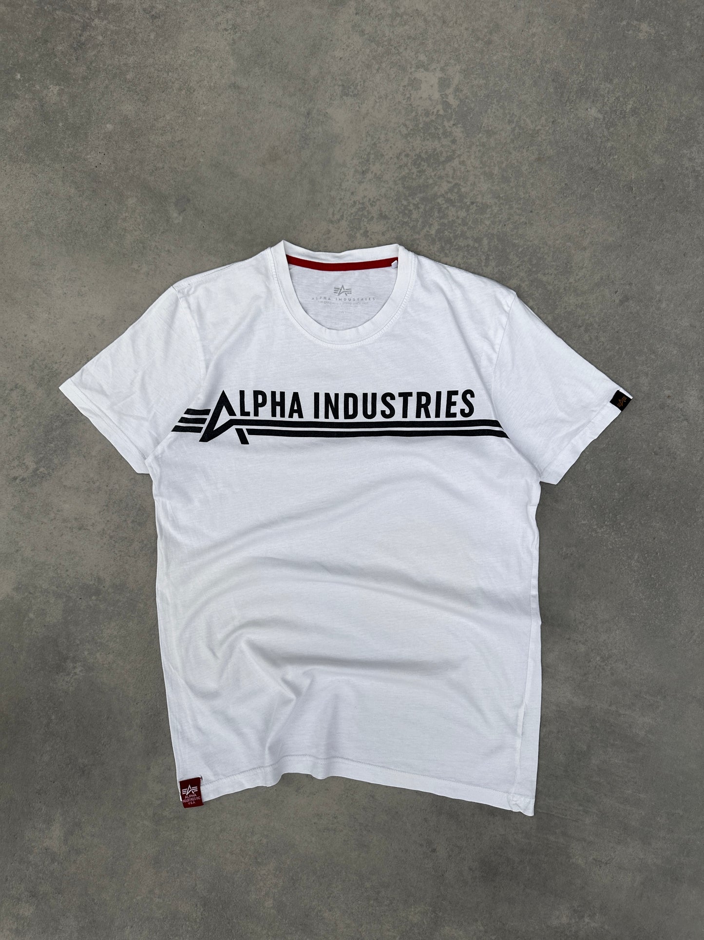 Alpha Industries muška basic bijela majica (S)