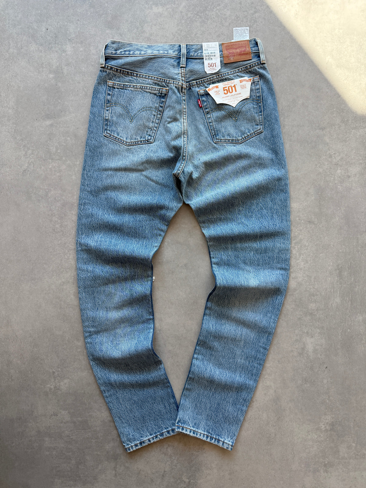 Levis 501 Skinny Filforme ženske farmerke (29x32)