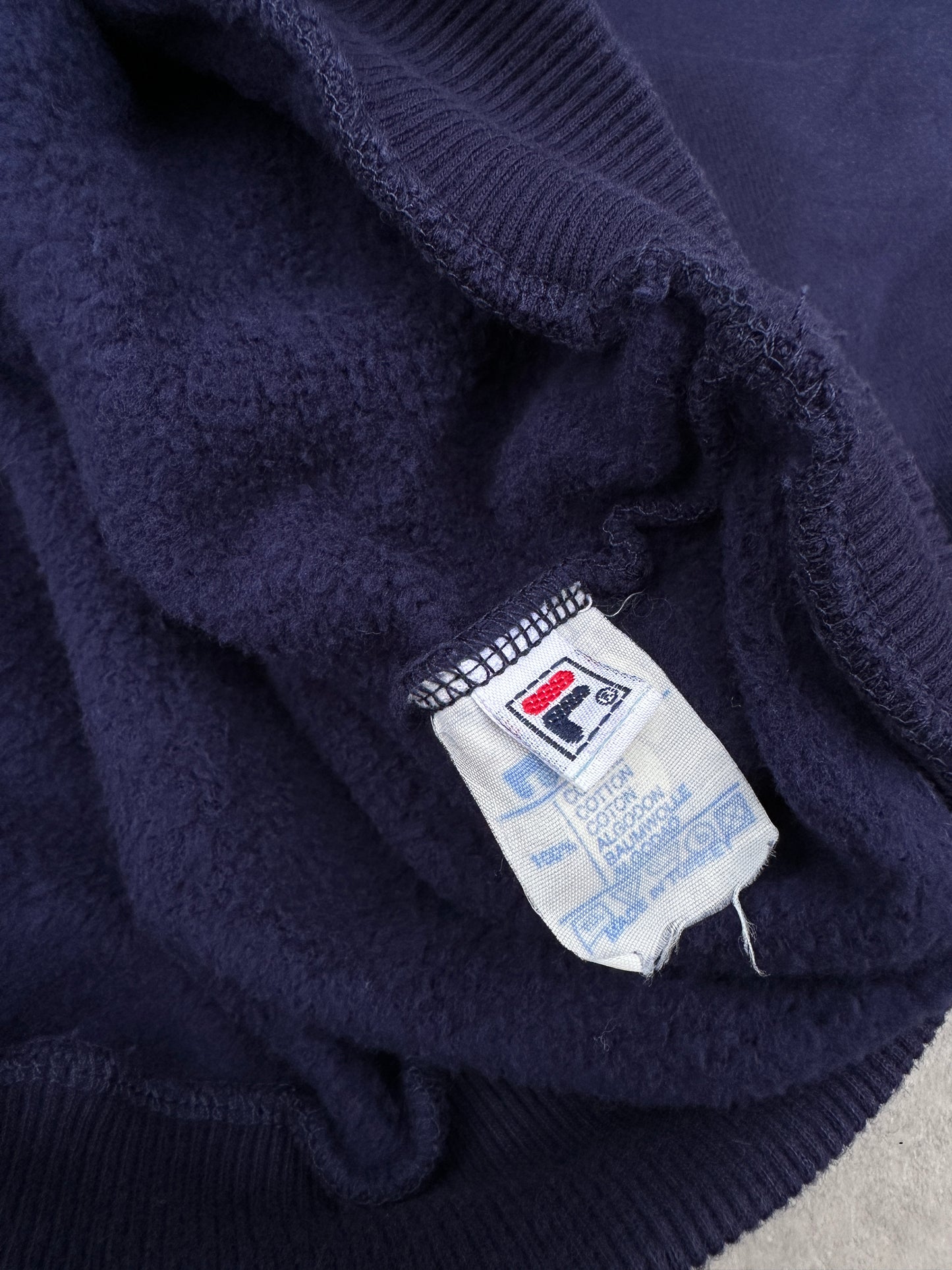 Fila basic navy blue muška dukserica (XL)