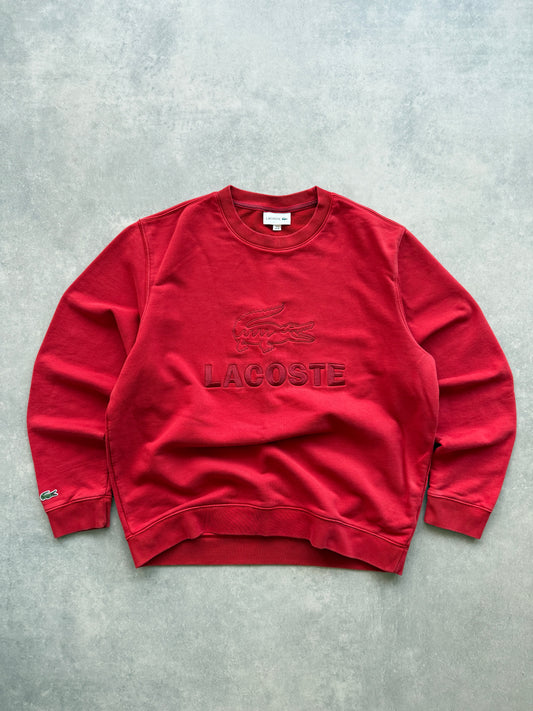 Lacoste muška crvena dukserica (XL)