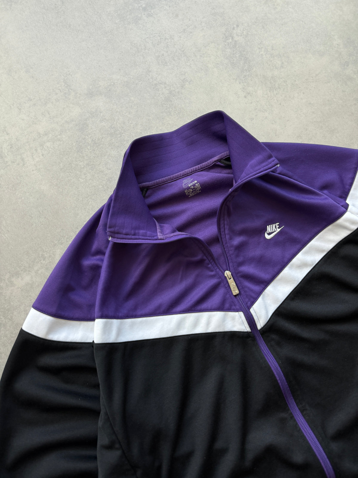 Nike 00s muška crna zip dukserica (XL)