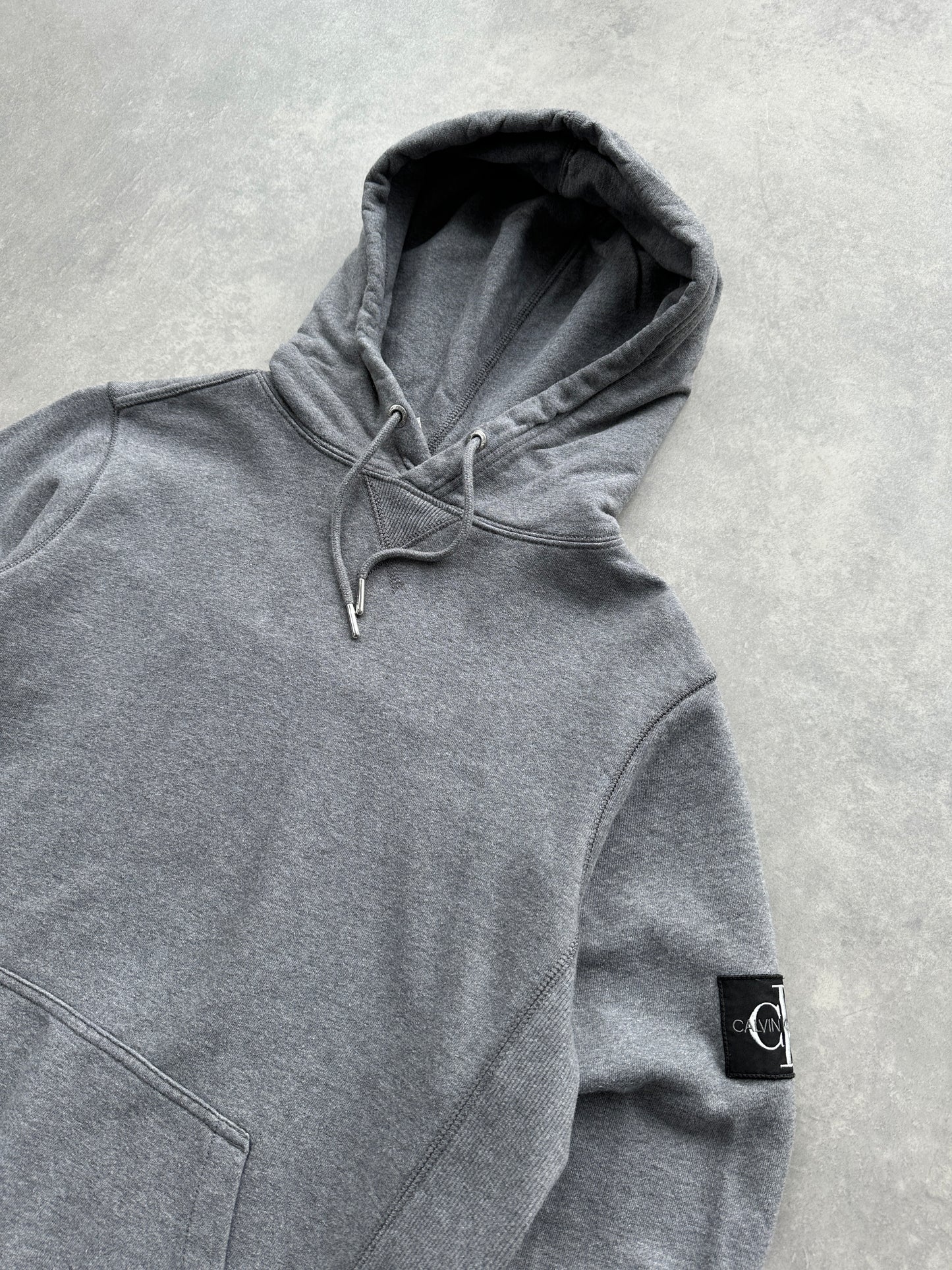 Calvin Klein Jeans muška siva basic dukserica (S)