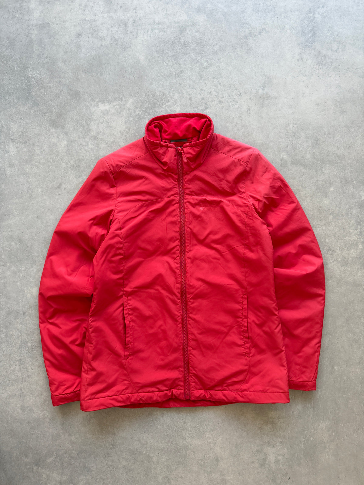 Jack Wolfskin ženska crvena tanka izolaciona jakna (XS)
