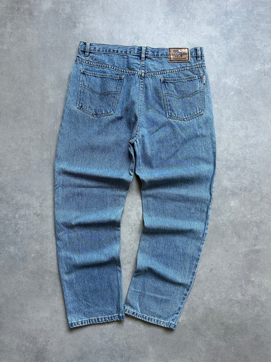 Go West muške basic plave farmerke (36x30)