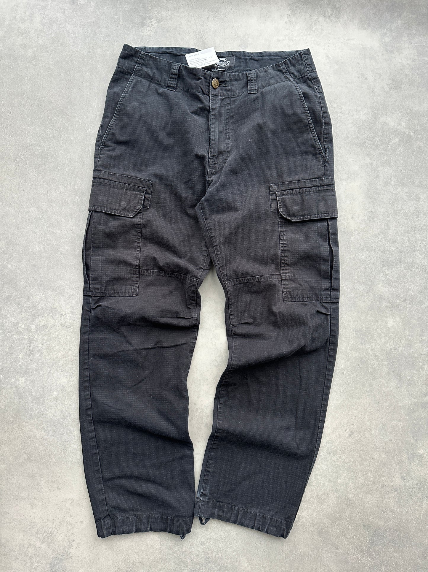 Dickies muške crne cargo hlace (33x34)