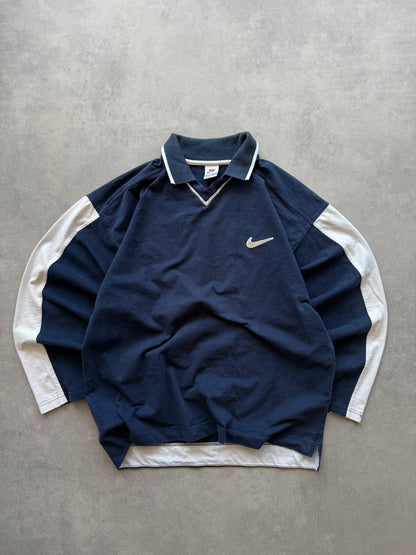Nike vintage 90s muška oversized tanka dukserica (L)