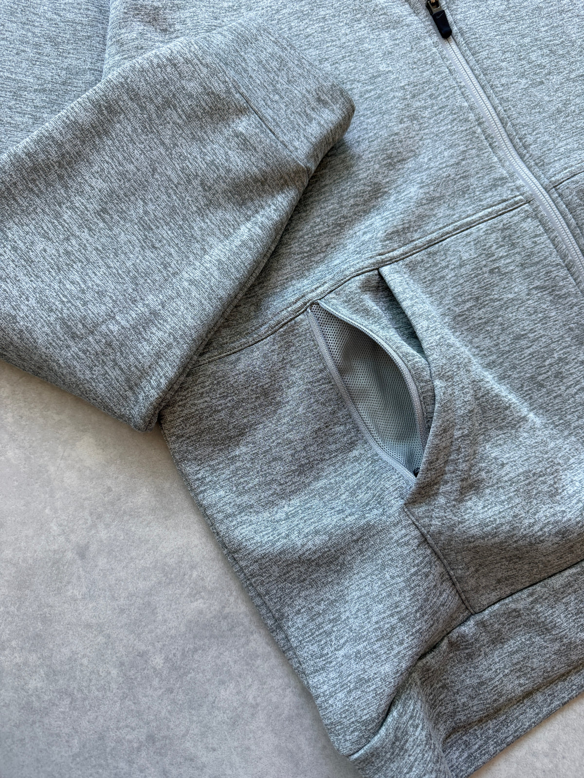 Nike muška siva sportska zip up dukserica (XL)