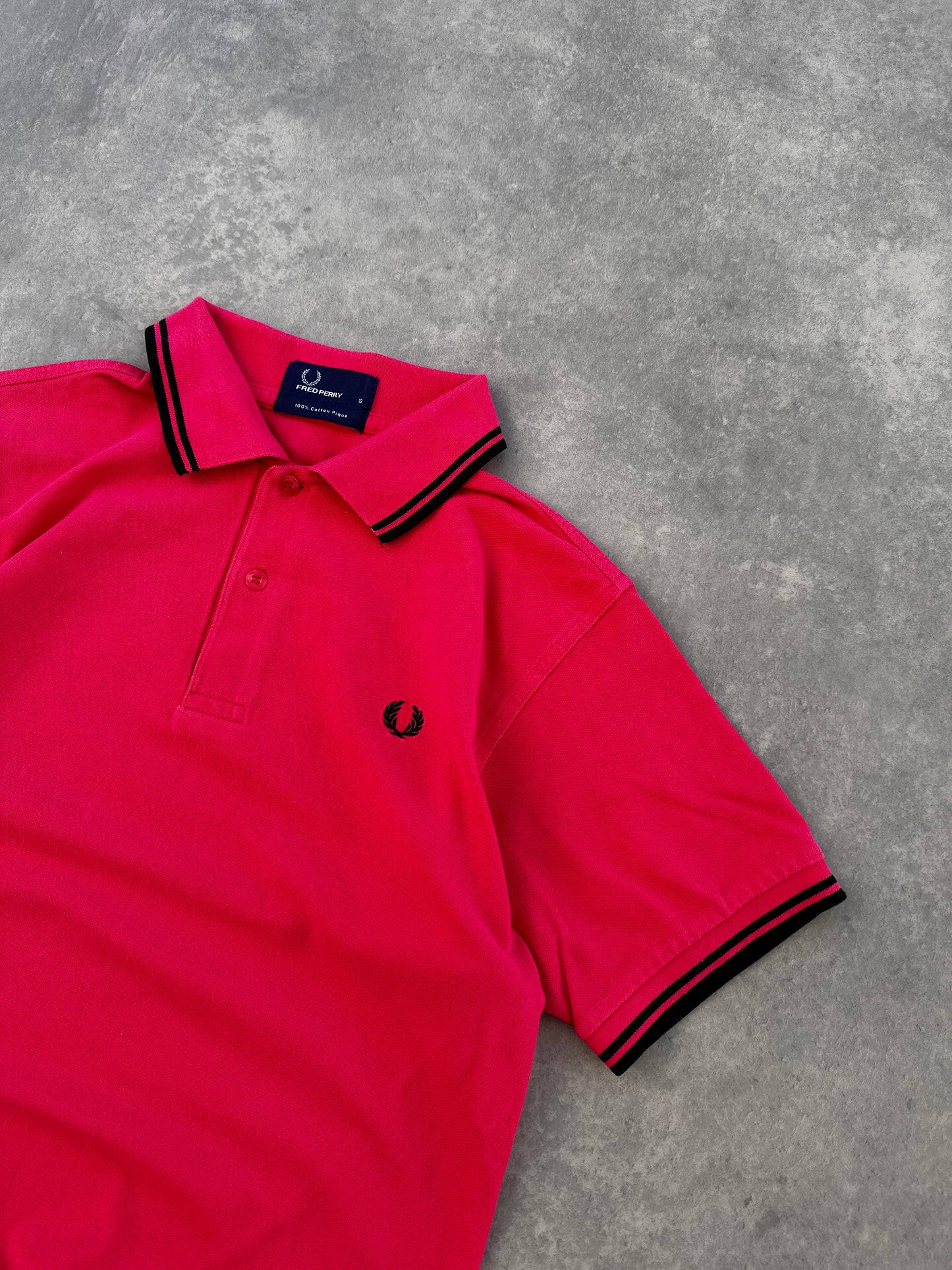 Fred Perry muska roza basic polo majica (S)