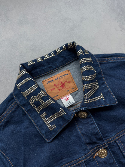 True Religion retro ženska slim fit teksas jakna (L)