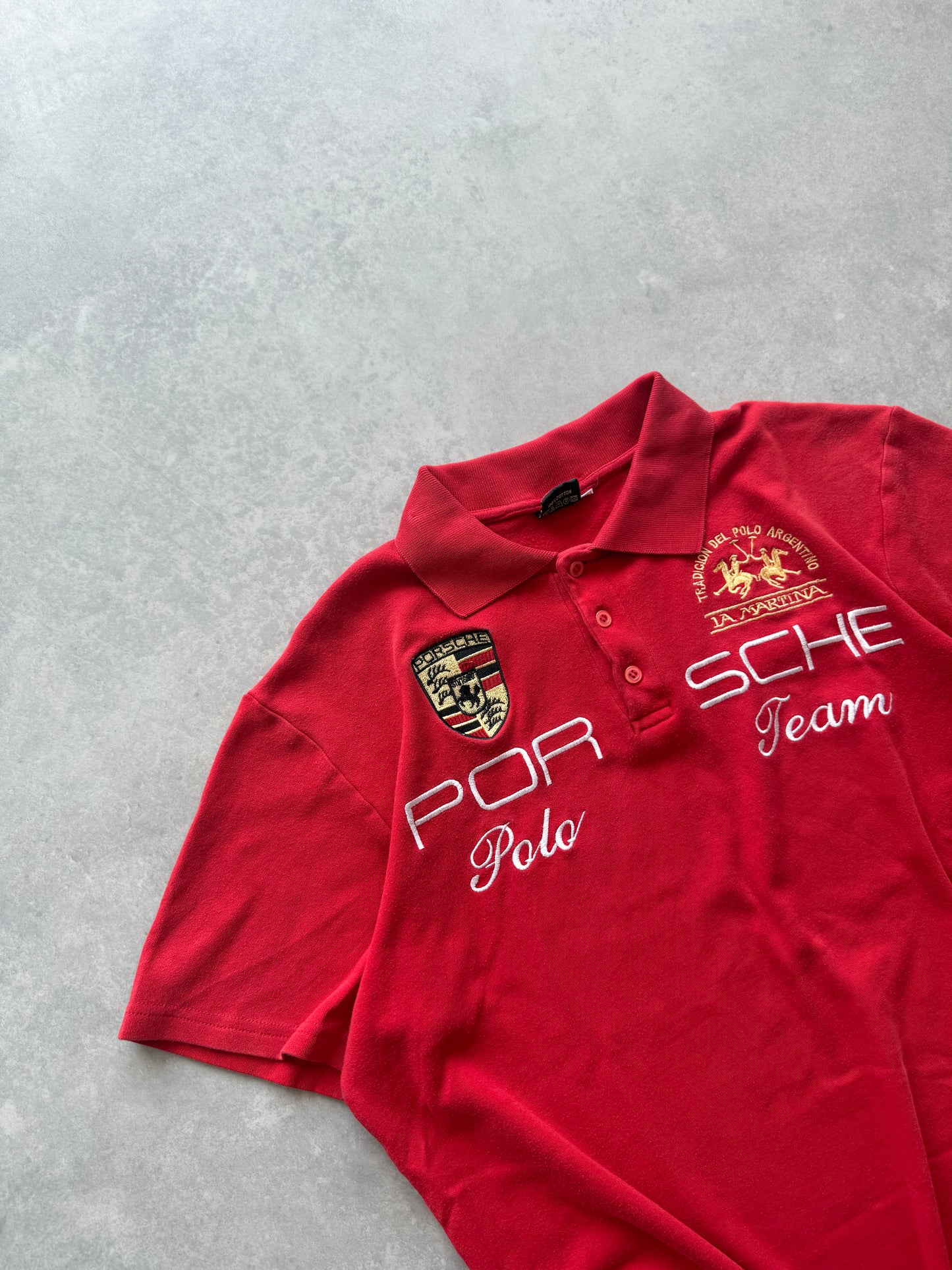 La Martina Porsche bootleg muška polo majica (L)