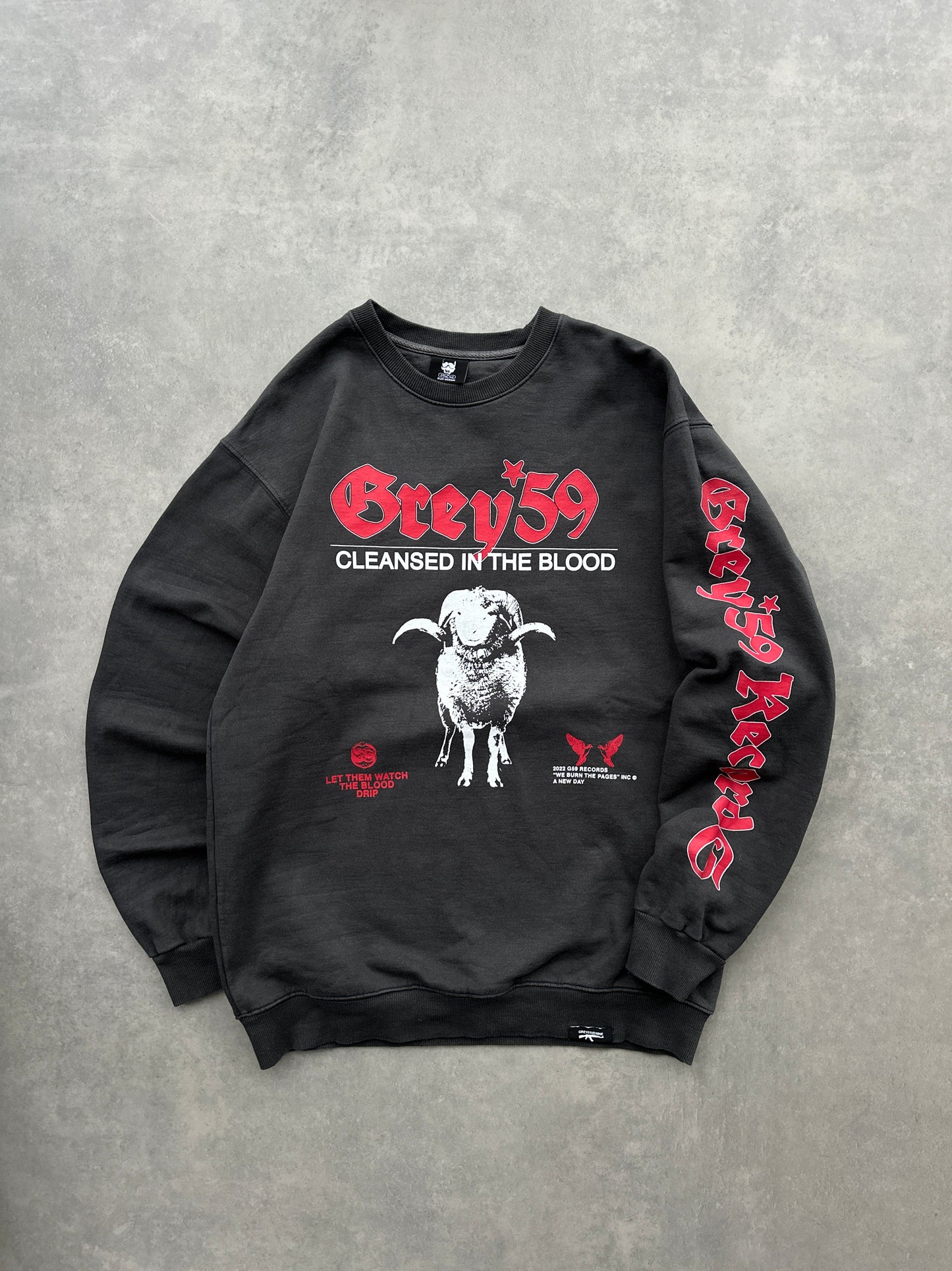 Grey59 muška siva dukserica (M)