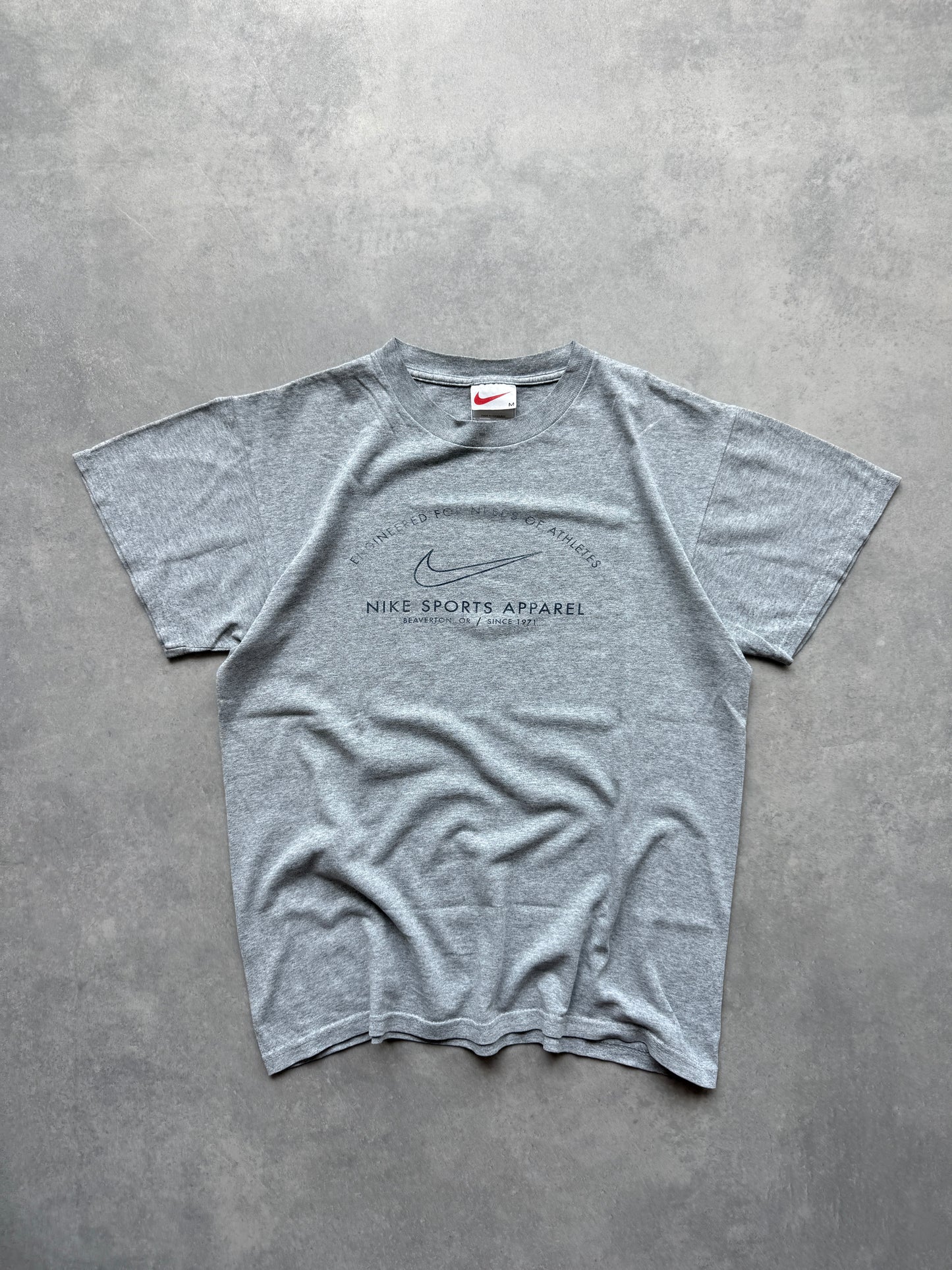 Nike vintage 90s muška siva majica (M)