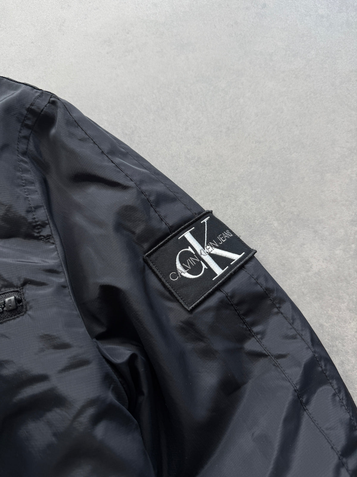 Calvin Klein muška crna bomber jakna (M)