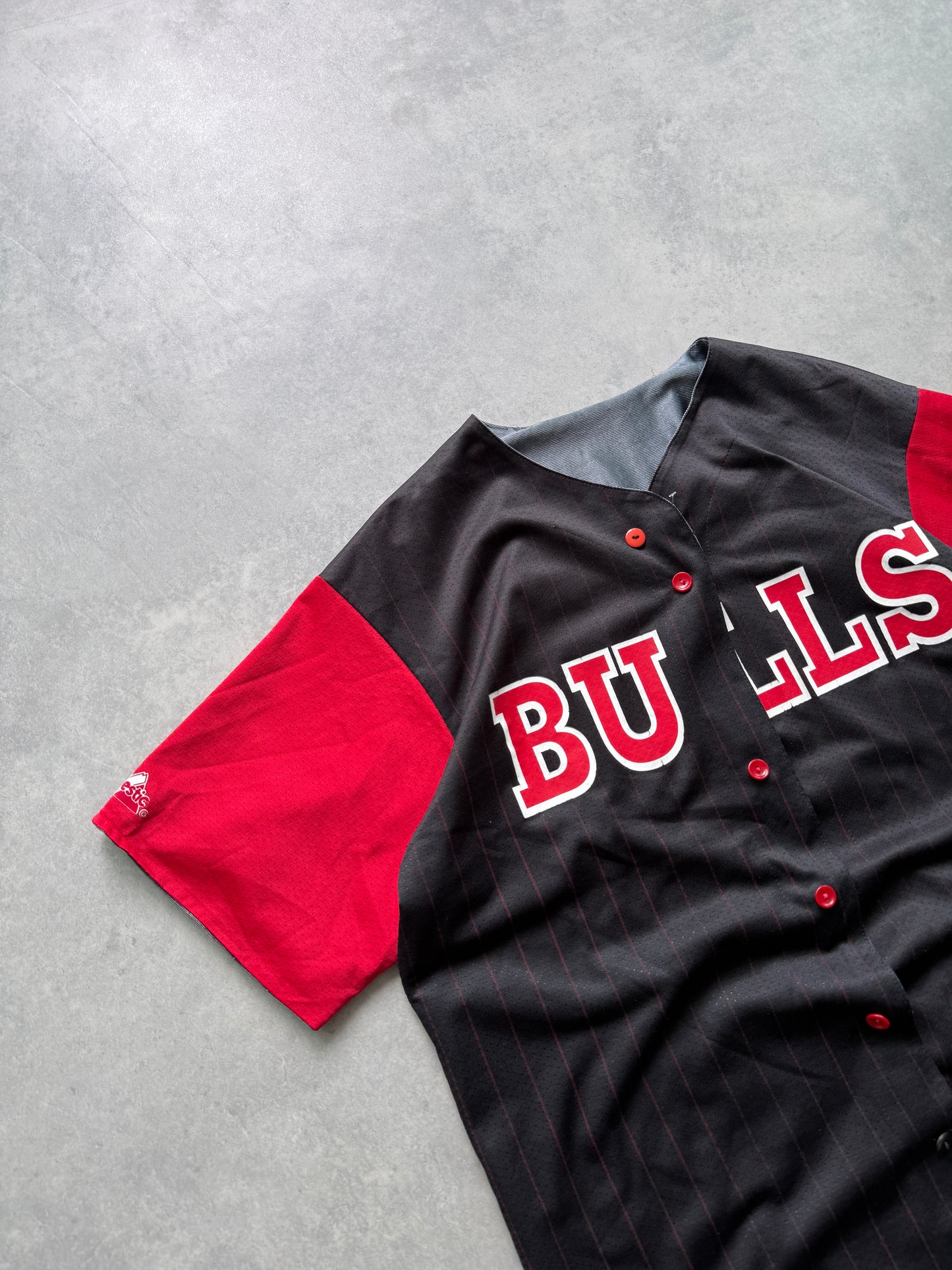 NBA Majestic Chicago Bulls vintage muški dres sa 2 lica (L)