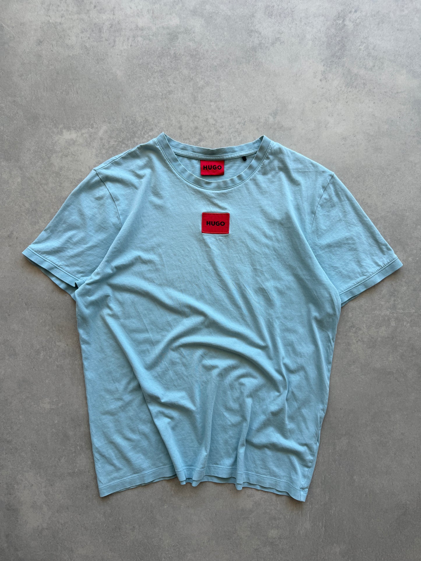 Hugo Boss muška plava oversized majica (S)