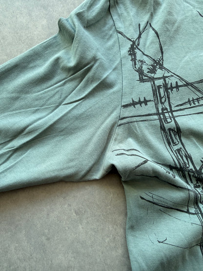 Hugo Boss muška slim fit retro majica (L)