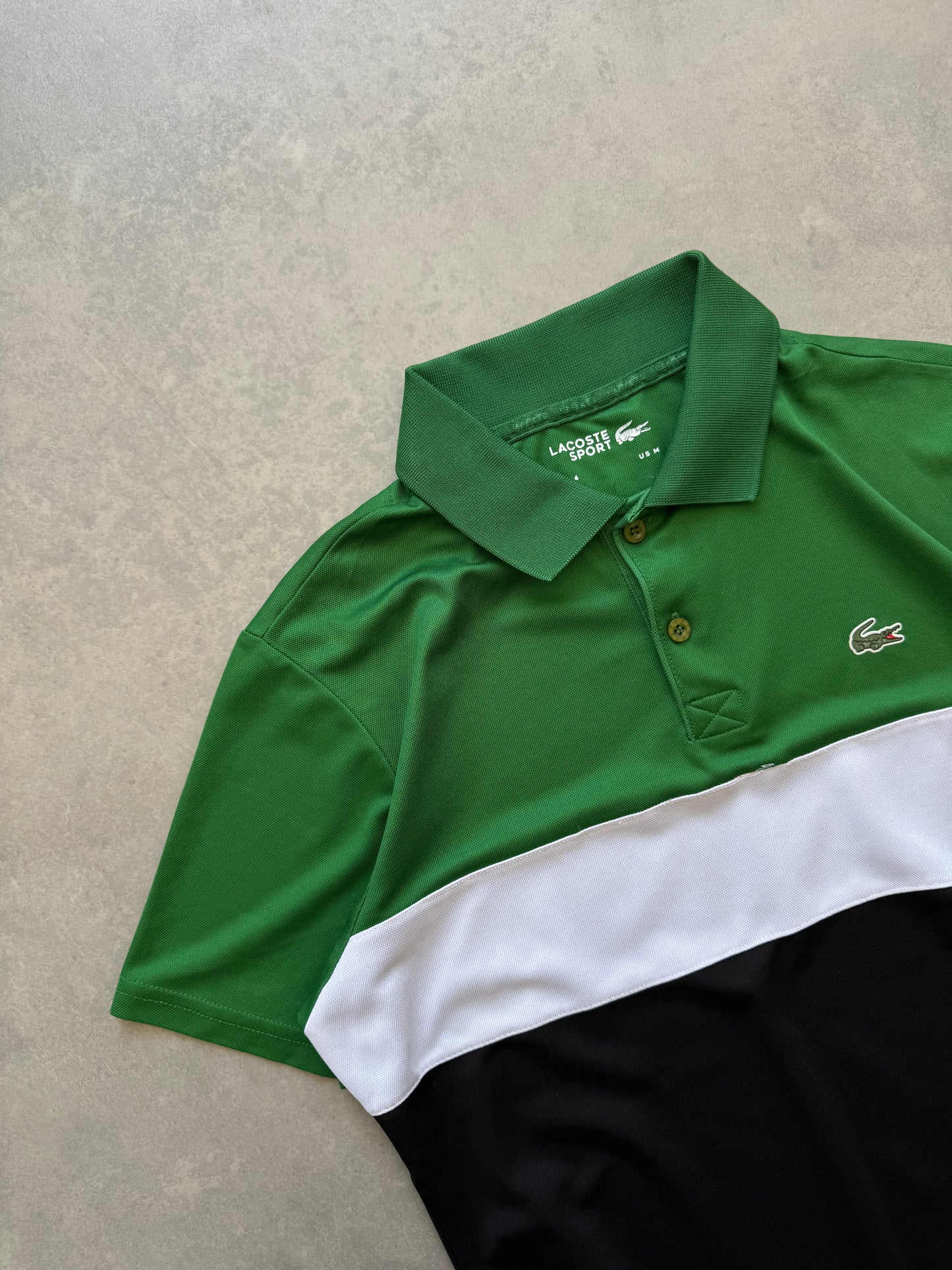 Lacoste muška zelena sportska majica (M)