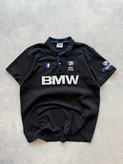 BMW racing retro muška polo majica (XL)