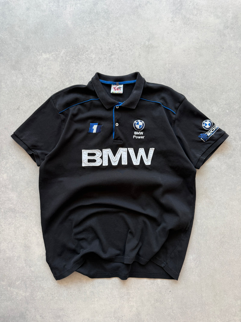 BMW racing retro muška polo majica (XL)