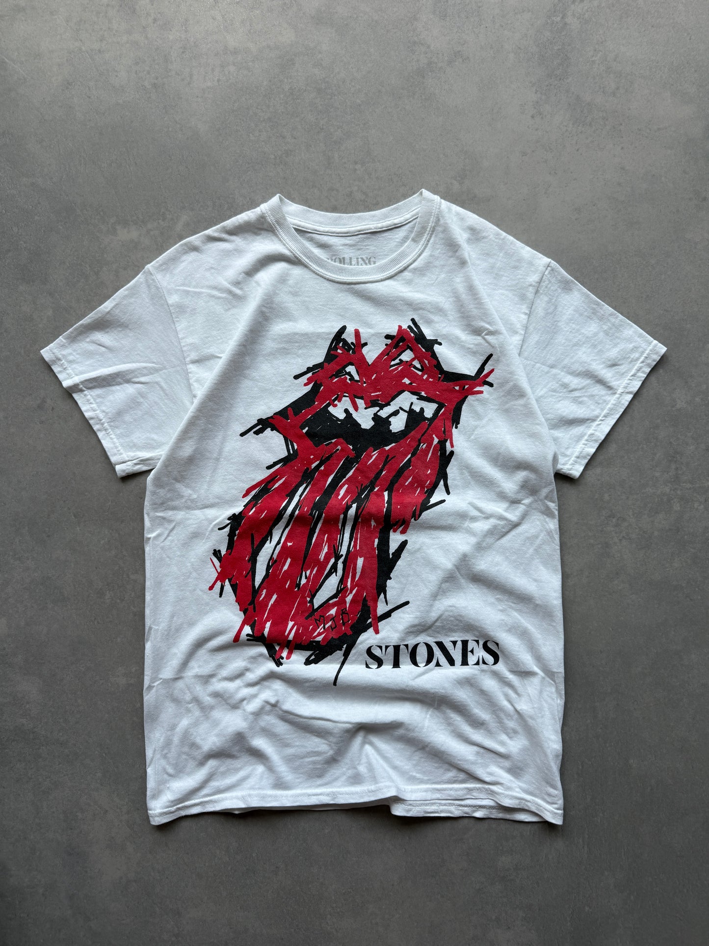 Rolling Stones Tour 2022 muška bijela majica (M)