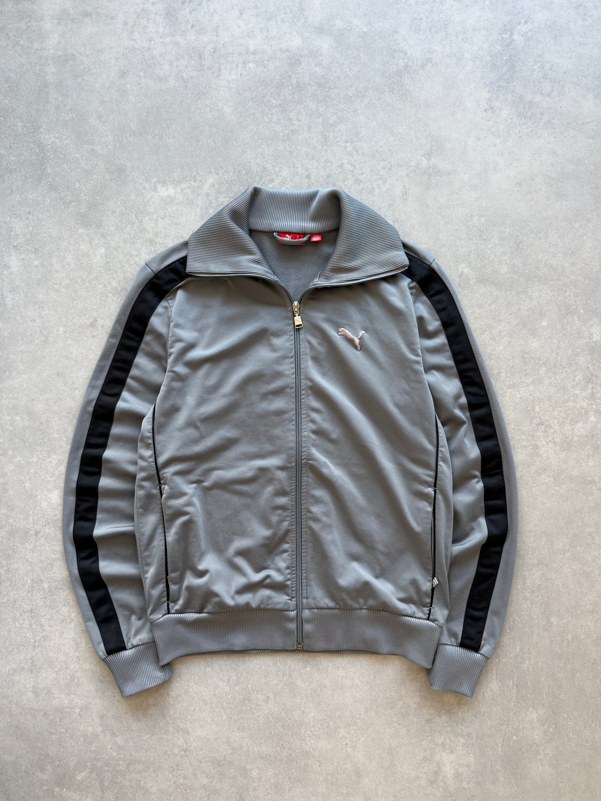 Puma retro muška siva zip dukserica (S)