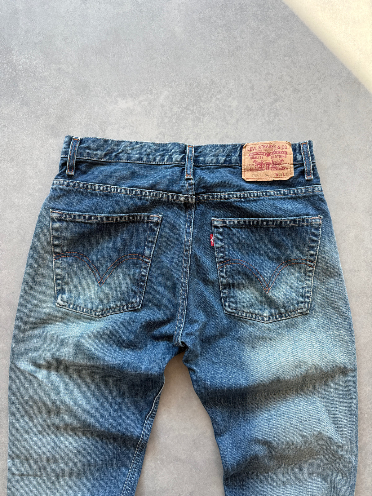 Levis 507 04 vintage muške bootcut farmerke (33x32)