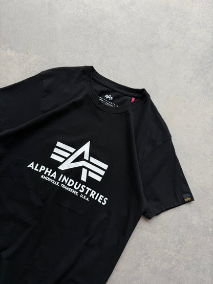 Alpha Industries muška crna majica (S)