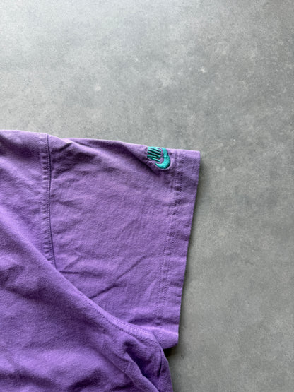 Nike vintage 90s ženska oversized polo majica (M)