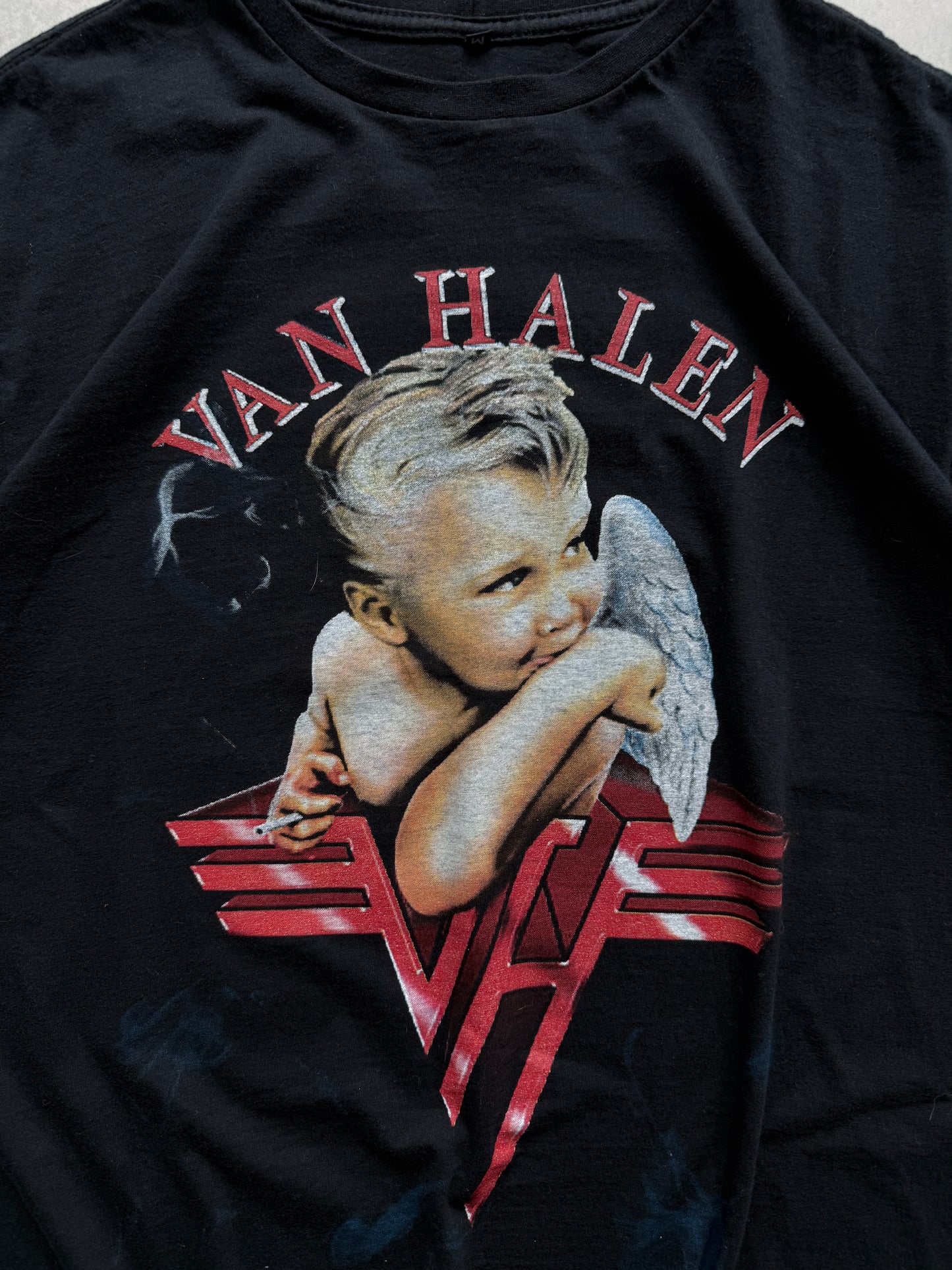 Van Halen retro muška crna bend majica (M)