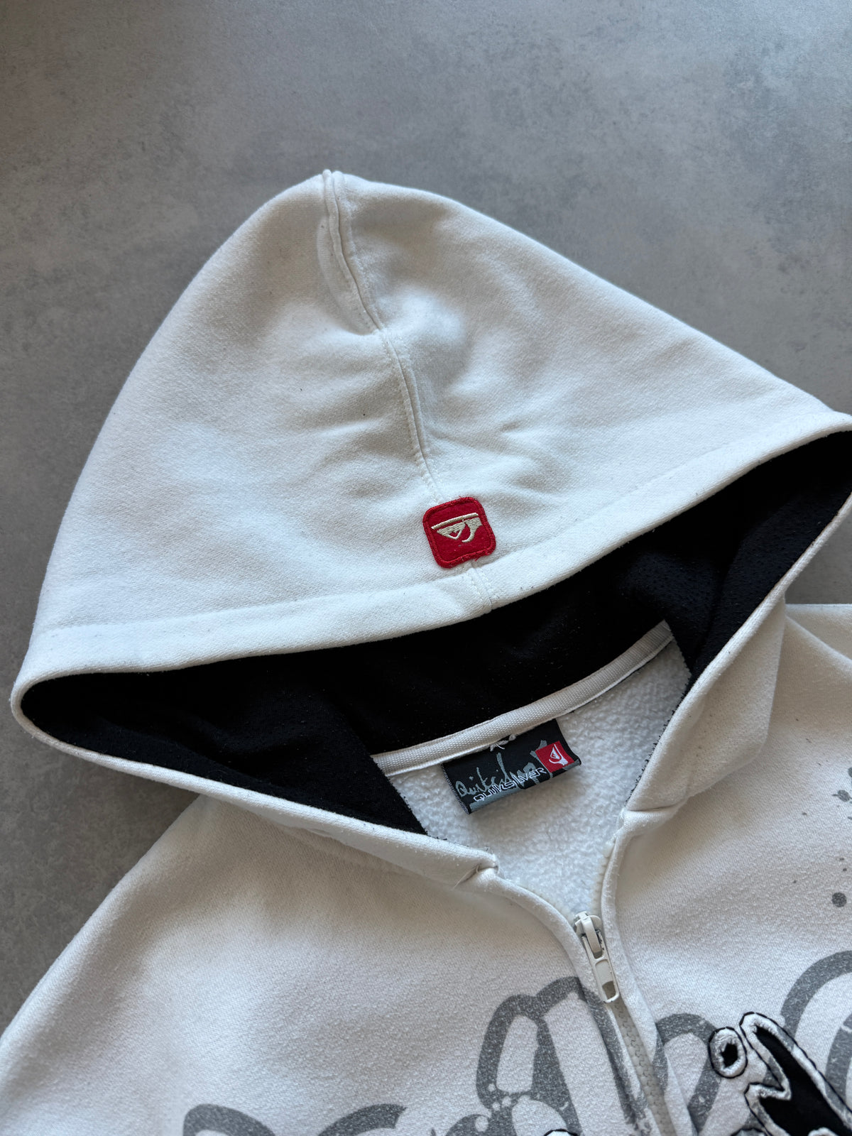Quiksilver 2000s muška bijela dukserica (M)