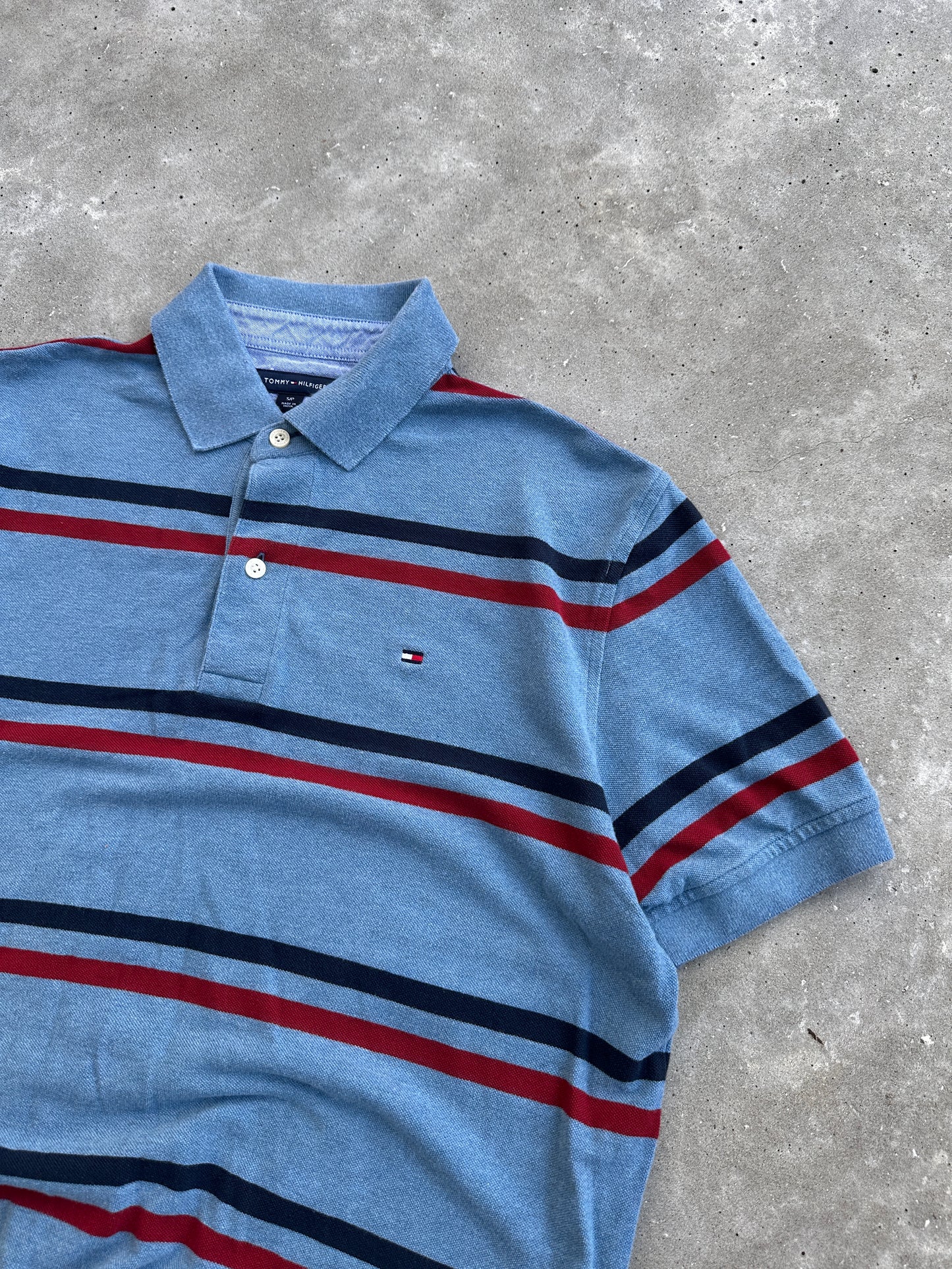 Tommy Hilfiger muška prugasta polo majica (S)