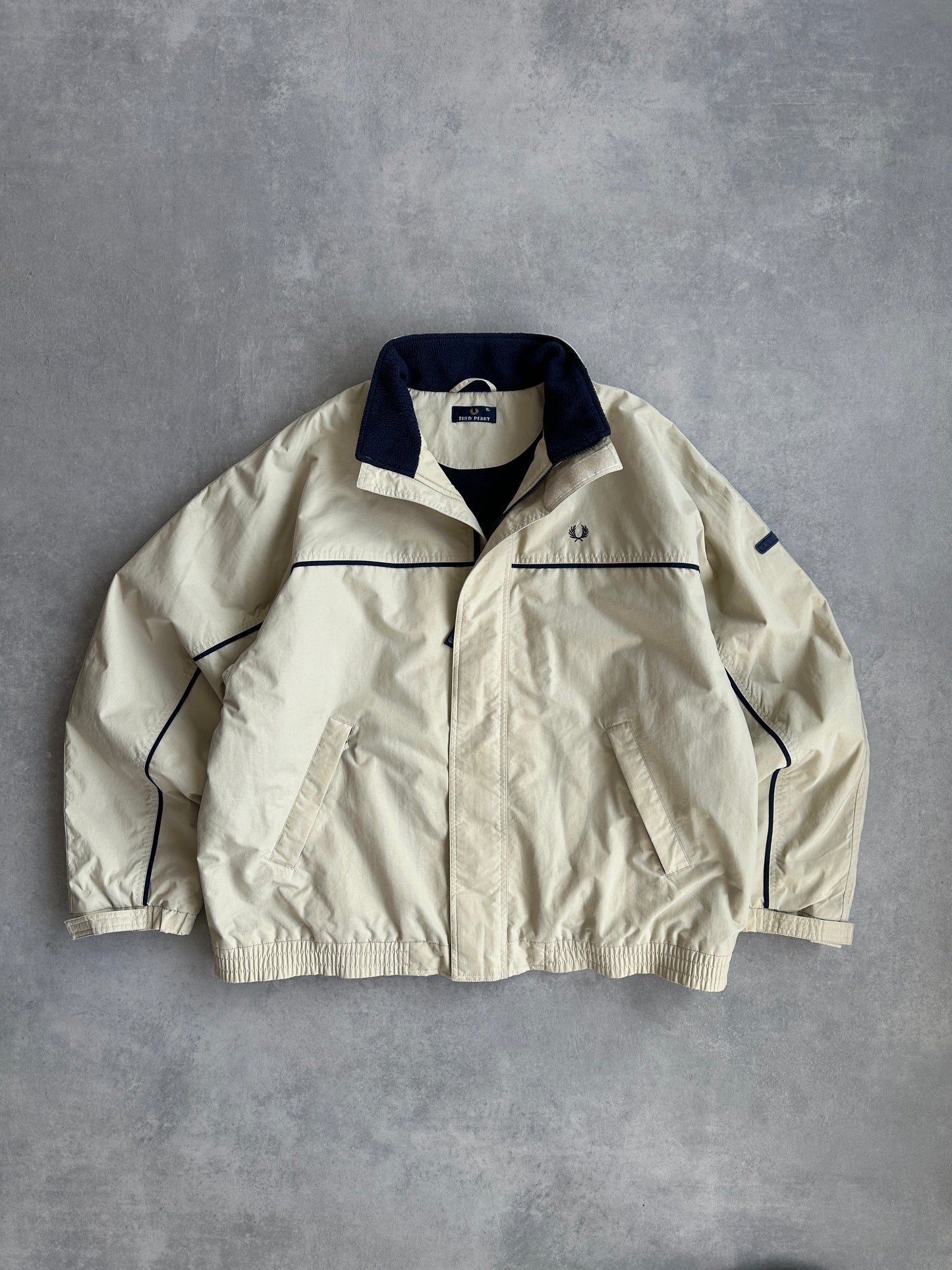 Fred Perry vintage muška bež jakna (XL)