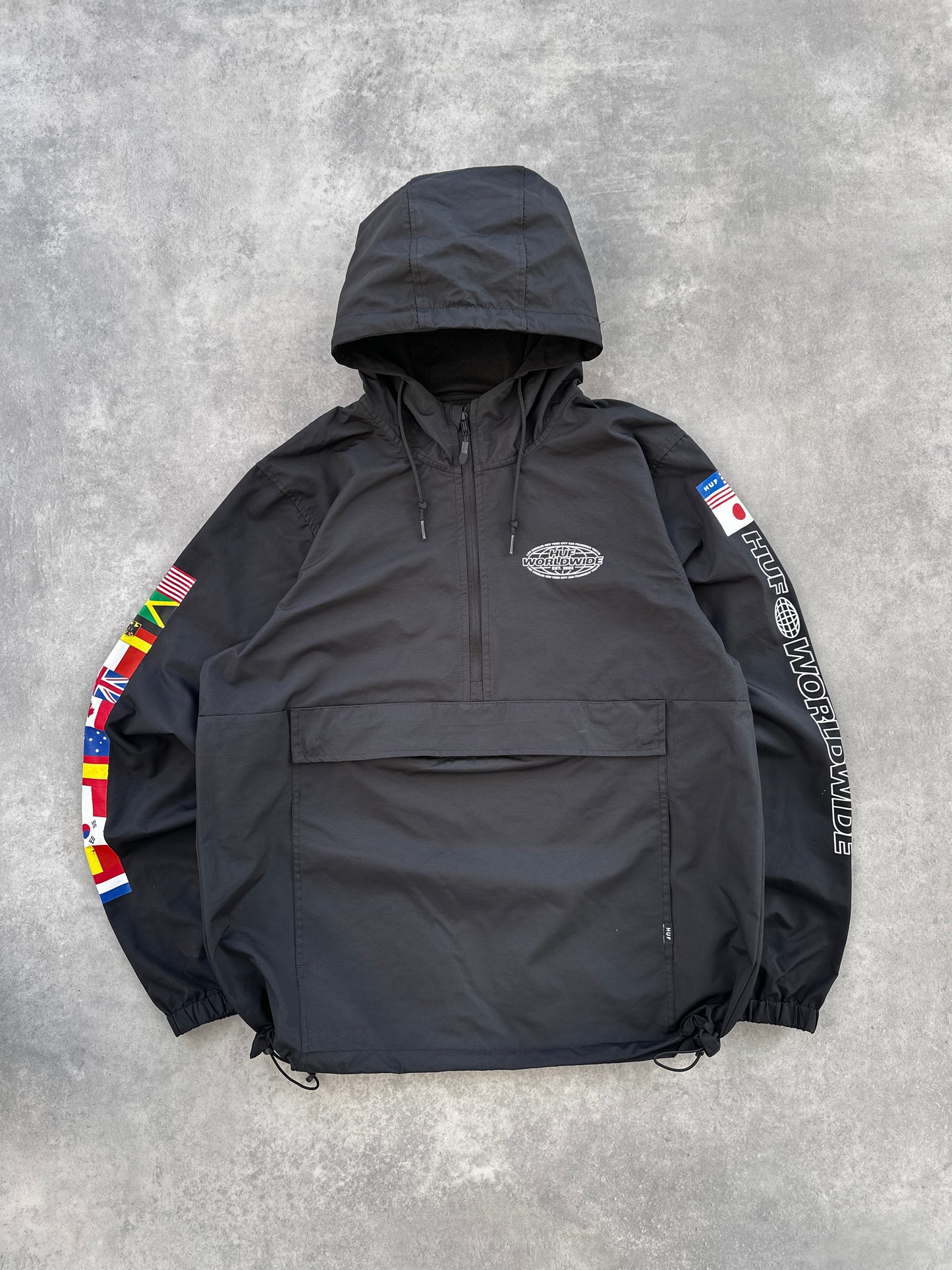 Huf Worldwide 1/2 anorak muski suskavac (L)