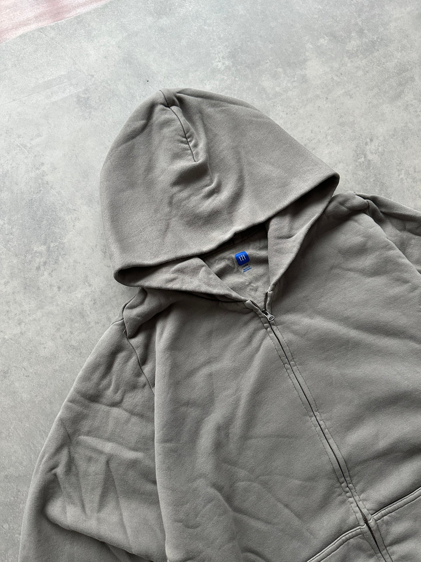 Yeezy x Gap Light Grey Zip - Up muška dukserica (S, L, XL)