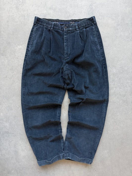 Brooks Brothers Elliot vintage 90s muške samtene hlace (34x30)