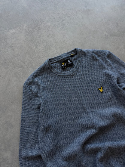Lyle & Scott muški sivi džemper (S)